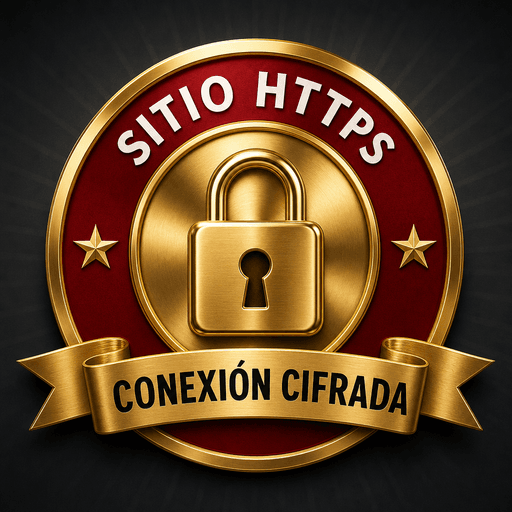 Sitio HTTPS — conexión cifrada